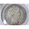 Image 1 : 1898 Barber Half Dollar (VG) Damaged Obverse