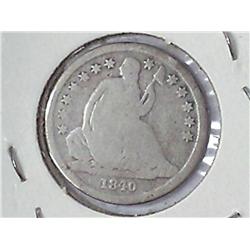 1840-O Seated Liberty Dime