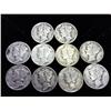 Image 1 : 10 Assorted Mercury Dimes
