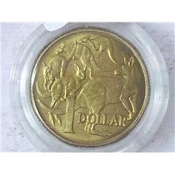 1985 Australia Kangaroo $1 (UNC)