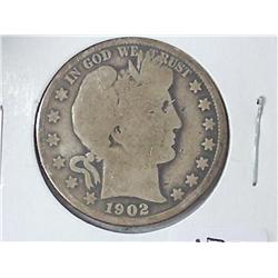 1902 Barber Half Dollar