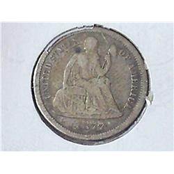 1877-CC Seated Liberty Dime