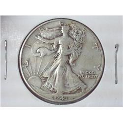 1941-D Walking Liberty Half Dollar