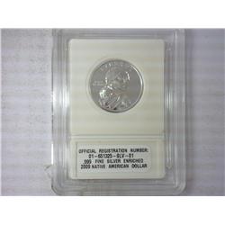 2009 Native American Dollar Slabbed