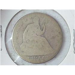 1855-O Seated Liberty Half Dollar