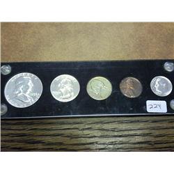 1958 US Silver Proof Set (Cent & Nickel Toned0