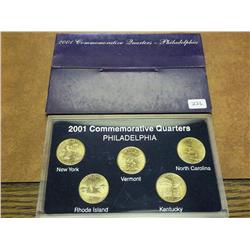 2001-P Commemorative Quarters Set