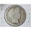 1911-S Barber Half Dollar