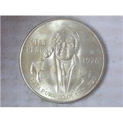 1978 Mexico 100 Peso (UNC) .6429 Oz ASW