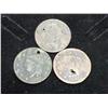 3 Old And Holed US Large Cents 1801, 29, 46