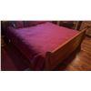 Image 11 : Pine Sleigh Bed Frame With Matching Two-Drawer Nightstands