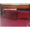 Image 6 : Pine Sleigh Bed Frame With Matching Two-Drawer Nightstands