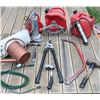 Image 2 : Hand Tools, Gas Cans, Watering Can, and Extension Cord