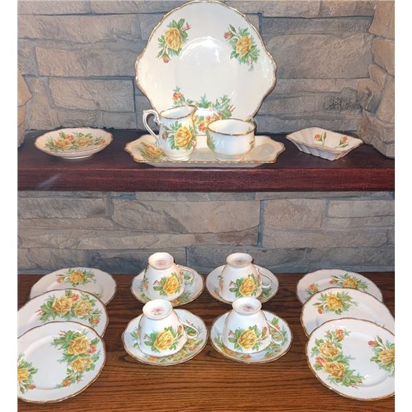 Royal Albert Old Country Roses Bone China Tea and Serving Set
