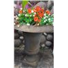Image 3 : Five Cast Metal Flower Pots Three Large Two Small
