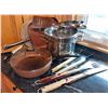 Image 1 : Cookware Set With Pots, Pans, Utensils, and Grill Tools