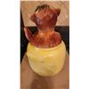 Image 3 : Ceramic Cat-Shaped Cookie Jar, 12" Tall