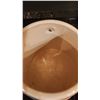 Image 5 : Ceramic Cookie Jar Shaped Like Coffee Pot with Painted Face