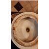 Image 5 : Ceramic Lidded Jar with Floral Motif and Crackle Glaze Finish