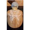 Image 4 : Otagiri Ceramic Cookie Jar with Lady Wearing Apron and Blue Bonnet