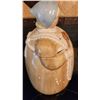 Image 5 : Otagiri Ceramic Cookie Jar with Lady Wearing Apron and Blue Bonnet