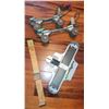 Image 1 : Vintage Shoe Store Tools Including Roller Skates and Sizers