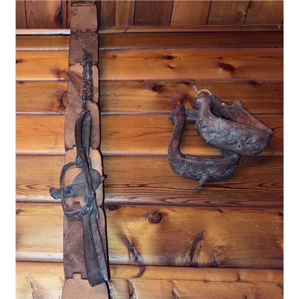 Horse Bits and Leather Horse Collar