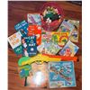 Image 1 : Children's Book Lot with LEGO Racers Set, Loose LEGO Bricks, and Toy Blaster