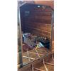 Image 3 : Wooden Dresser with Mirror and Three Drawers