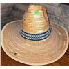 Image 4 : Straw Fedora and Mexican Straw Hat Lot – Three Pieces