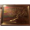 Image 1 : Framed Metal Art Print of Tree by Dorian Melton