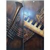 Image 4 : Four-Panel 3D Wall Art with Musical Instruments Relief