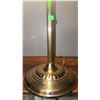Image 4 : Brass Desk Lamp with Green Glass Shade and Pull Chain Switch