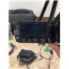 Image 3 : Canon Vixia HF S10 HD Camcorder Kit With WD-H58 Wide Converter, Tripod, Cables, Remote, and Case