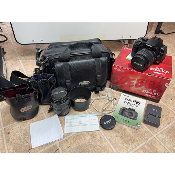 Canon EOS Digital Rebel XTi Camera Kit with EF-S 18-55mm and EF 28-80mm Lenses