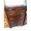 Image 1 : Wooden Chest of Drawers with Brass Handles, Five Drawers