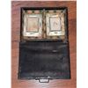 Image 1 : Photo Album with Metal Frames and Portrait Photographs