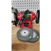 Image 1 : Power Max 6-Inch Bench Grinder with Extra Grinding Wheels