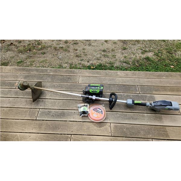 EGO Power+ Cordless String Trimmer with Battery and Accessories