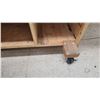 Image 9 : Rolling Wood Workbench with 58" x 24" Top, Built-In Vise, Router Table and Accessories