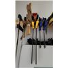 Image 3 : Woodworking Bar Clamps and C-Clamps Collection