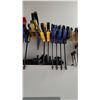 Image 4 : Woodworking Bar Clamps and C-Clamps Collection