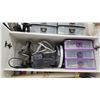 Image 3 : Contents of cupboard: Workshop Tools, Storage Drawers, and more