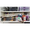 Image 4 : Contents of cupboard: Workshop Tools, Storage Drawers, and more