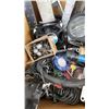 Image 6 : Contents of cupboard: Workshop Tools, Storage Drawers, and more