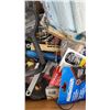 Image 7 : Contents of cupboard: Workshop Tools, Storage Drawers, and more
