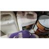 Image 6 : Contents of Cupboard: Paint Cans, Stains, Primers, and Painting Supplies