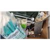 Image 7 : Contents of Cupboard: Paint Cans, Stains, Primers, and Painting Supplies
