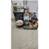 Image 1 : Hardware and Garage Items Including Solar Light, Cable Spool, Storage Drawers