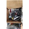 Image 9 : Hardware and Garage Items Including Solar Light, Cable Spool, Storage Drawers
